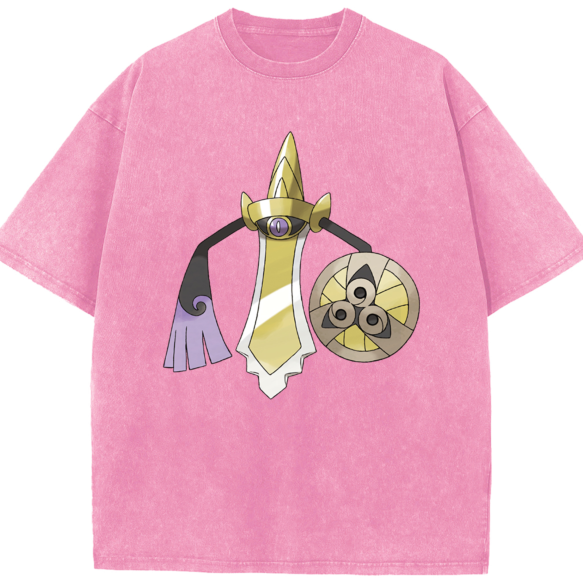 （画像用） ポケットモンスター Pokémon 綿100% ヴィンテージ風 半袖Tシャツ（フロントプリント）